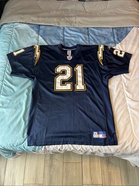 Authentic Chargers Ladainian Tomlinson Football Jersey - Reebok